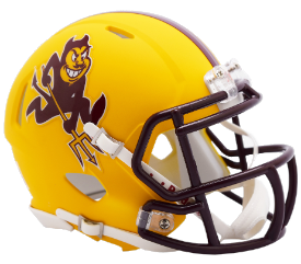 Arizona State Sun Devils NCAA Mini Speed Flat Yellow Sparky Arizona State Sun Devils NCAA Mini Speed Flat Yellow Sparky