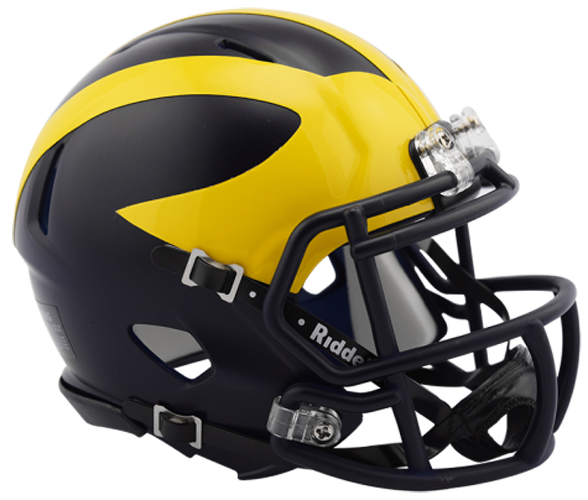 Michigan Wolverines NCAA Mini Speed 2016 Low Gloss Blue Michigan Wolverines NCAA Mini Speed 2016 Low Gloss Blue