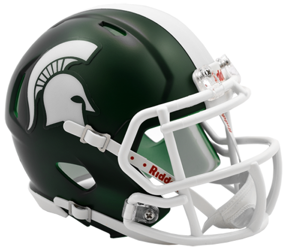 Michigan State Spartans NCAA Mini Speed Satin Green Michigan State Spartans NCAA Mini Speed Satin Green
