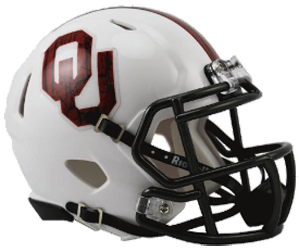Oklahoma Sooners NCAA Mini Speed Bring The Wood White Oklahoma Sooners NCAA Mini Speed Bring The Wood White